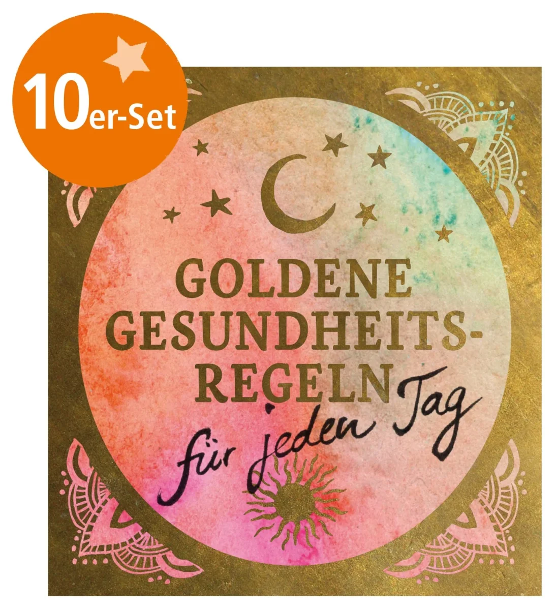 10er-Set Mini-Heft „Goldene Gesundheitsregeln für jeden Tag“