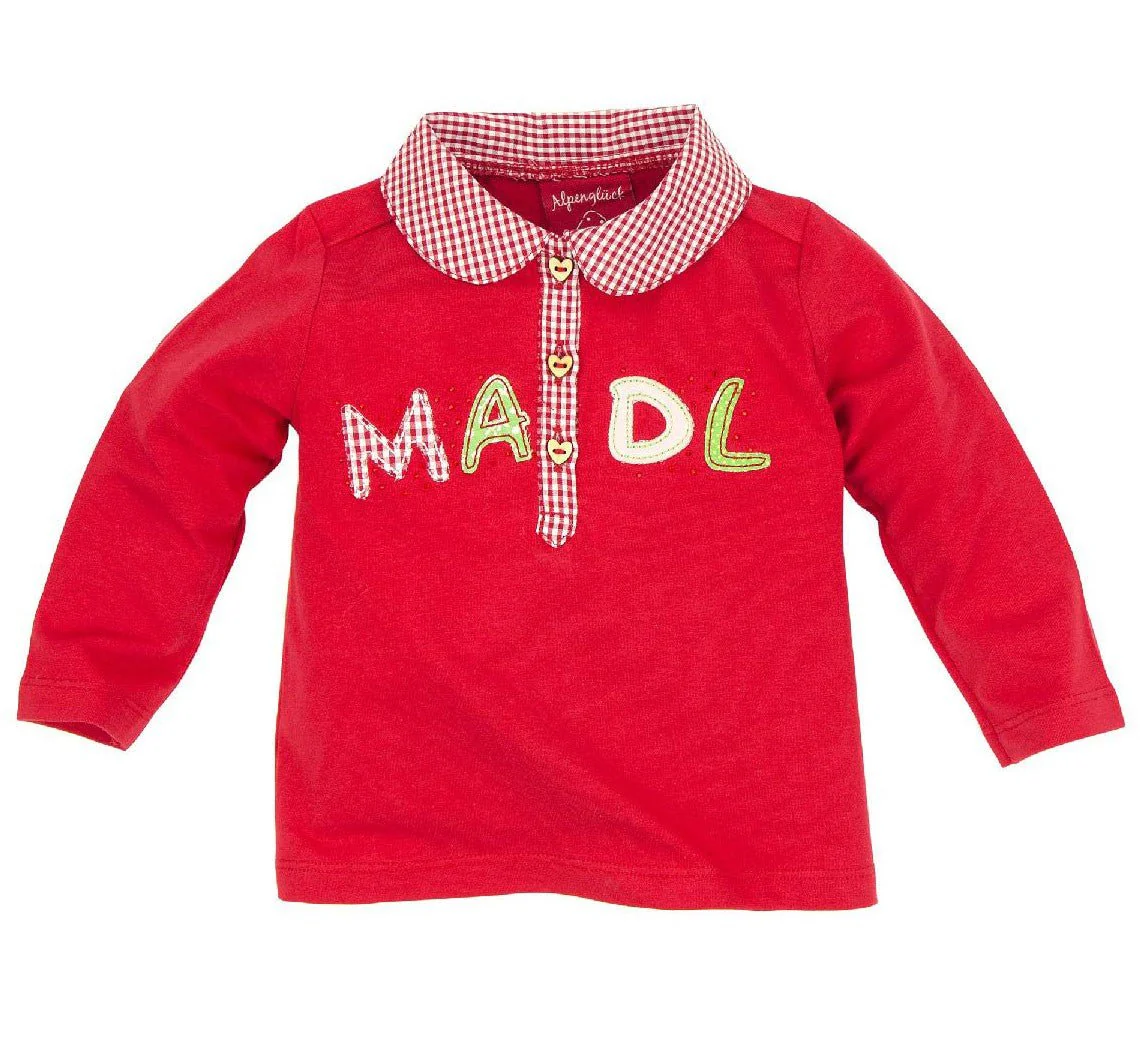Poloshirt langarm ‚Madl‘