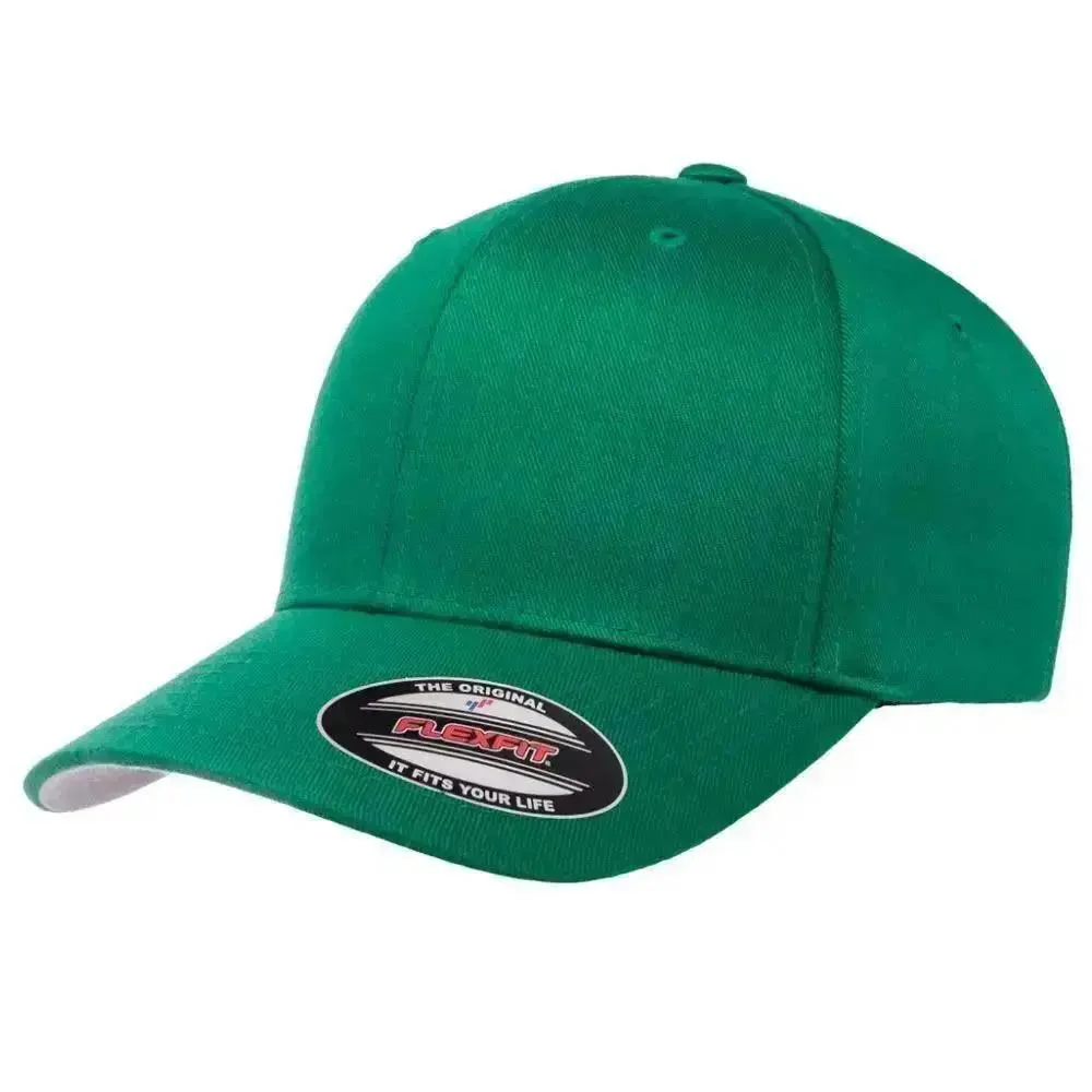 Orange Flexfit Wooly Combed Baseball Cap Statement Athletic – Bild 7