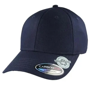 Navy Recycled Cotton Baseball Cap Sustainable Daily Style