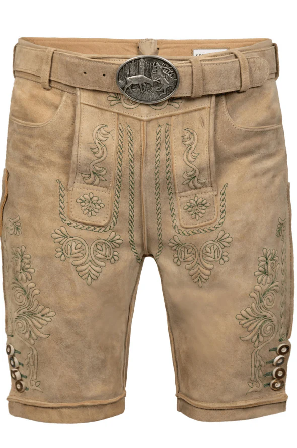 Lederhose Adam kurz