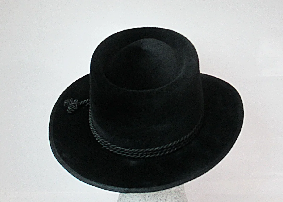 Bierführer schwarz Velour – Bild 4
