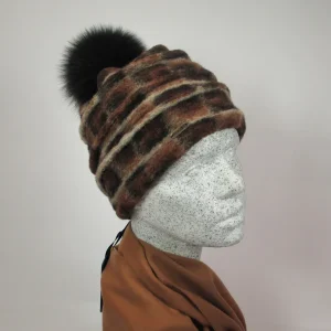 Biesenmütze mit Fuchsbommel