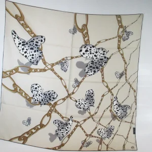 Seidentuch Dalmatiener - Schmetterlinge