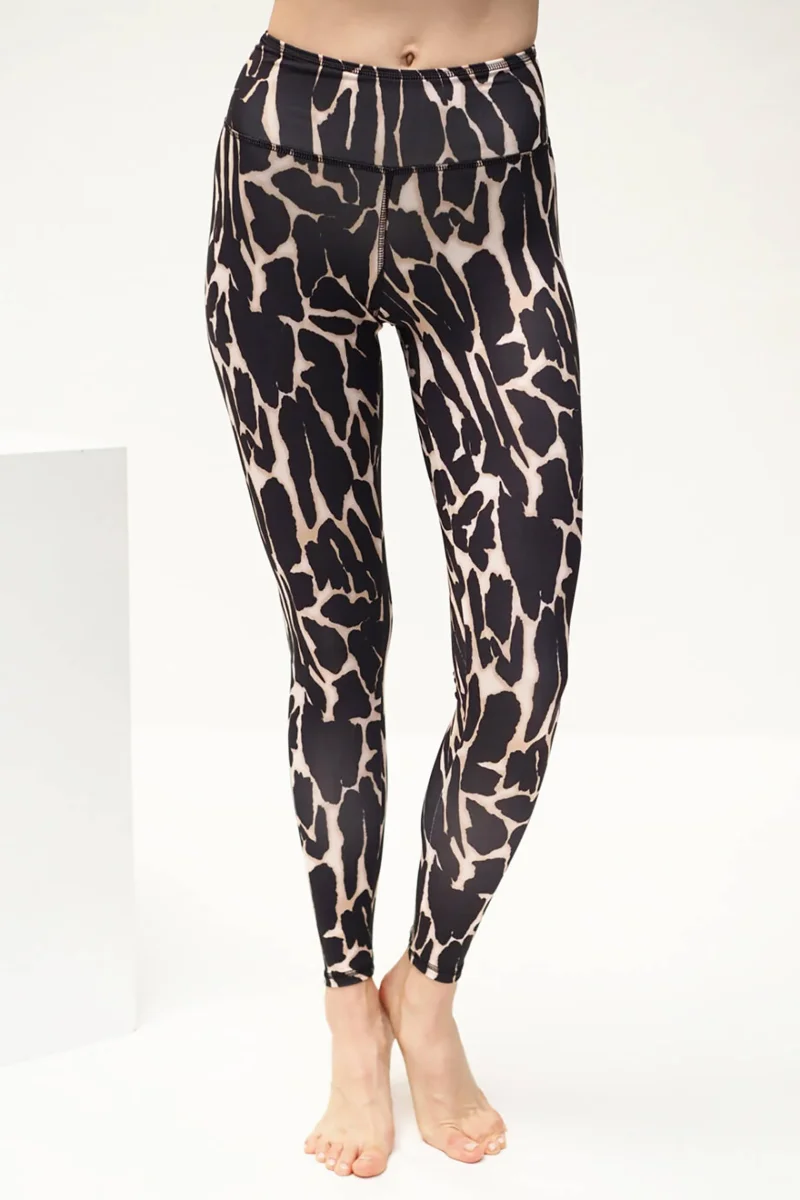 Yoga-Leggings Ganga 7/8 - wild skin – Bild 4