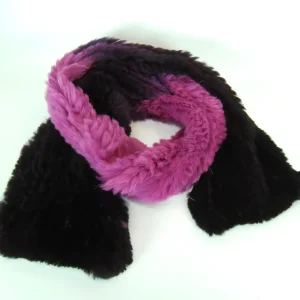 Schal Rex - Kanin  pink - lila