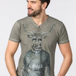 T-Shirt Prachtbock stein